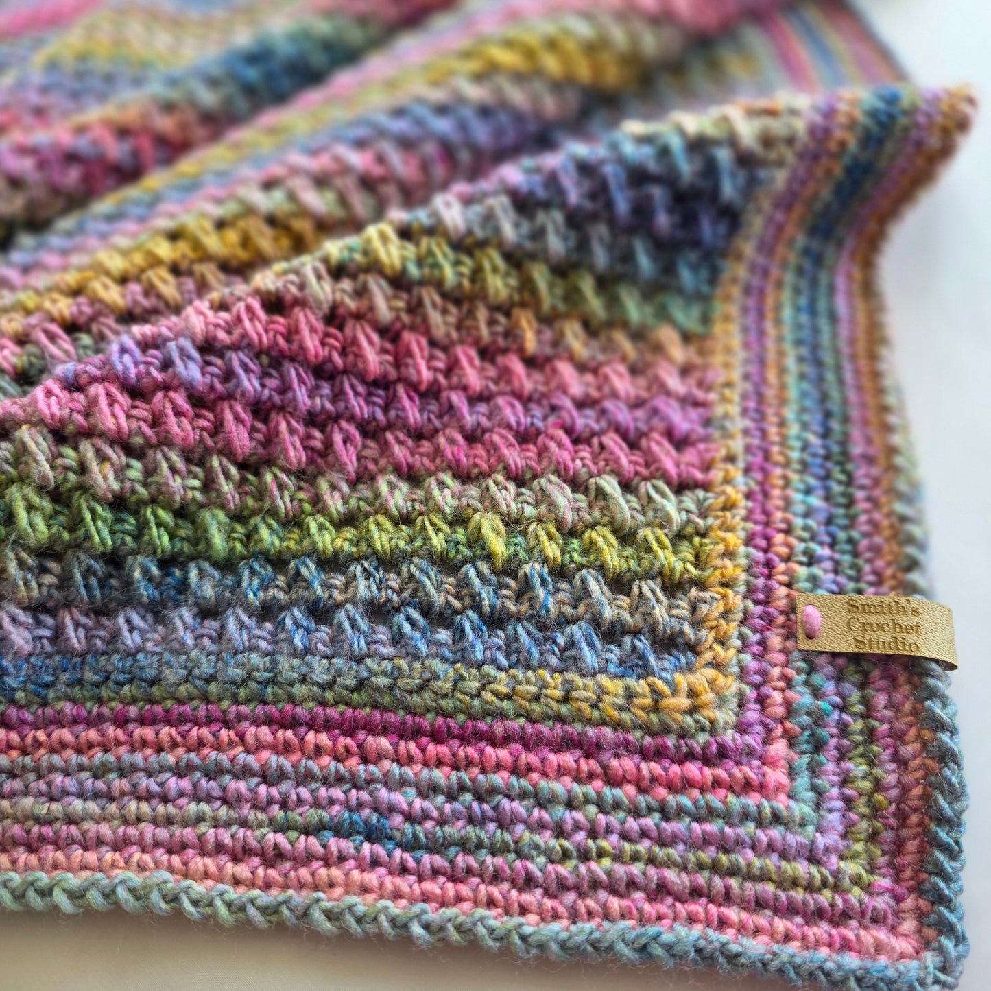 Heather skies Blanket Pattern
