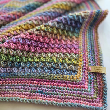 Heather skies Blanket Pattern